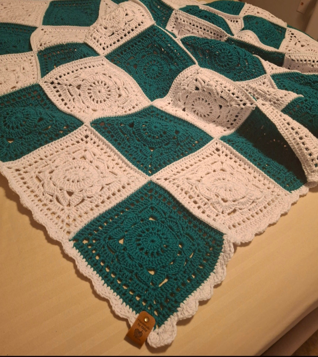Willow granny square blanket