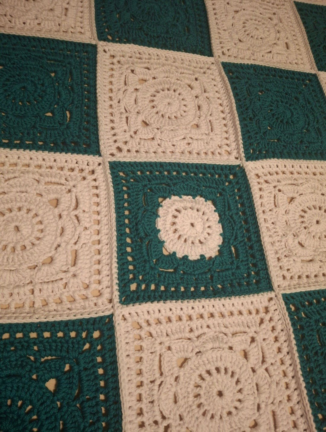 Willow granny square blanket