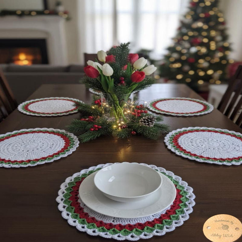 Christmas Placemat set of 6